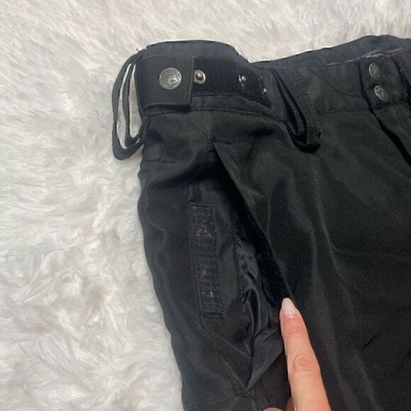Ocean Pacific OP Sport Fleece Lined Ski Snowboard Pants Black Pockets Mens Sz L - Picture 7 of 15